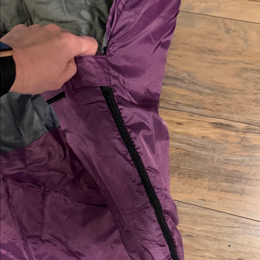Cozy Purple Sleeping Bag by - Picture 4 of 5